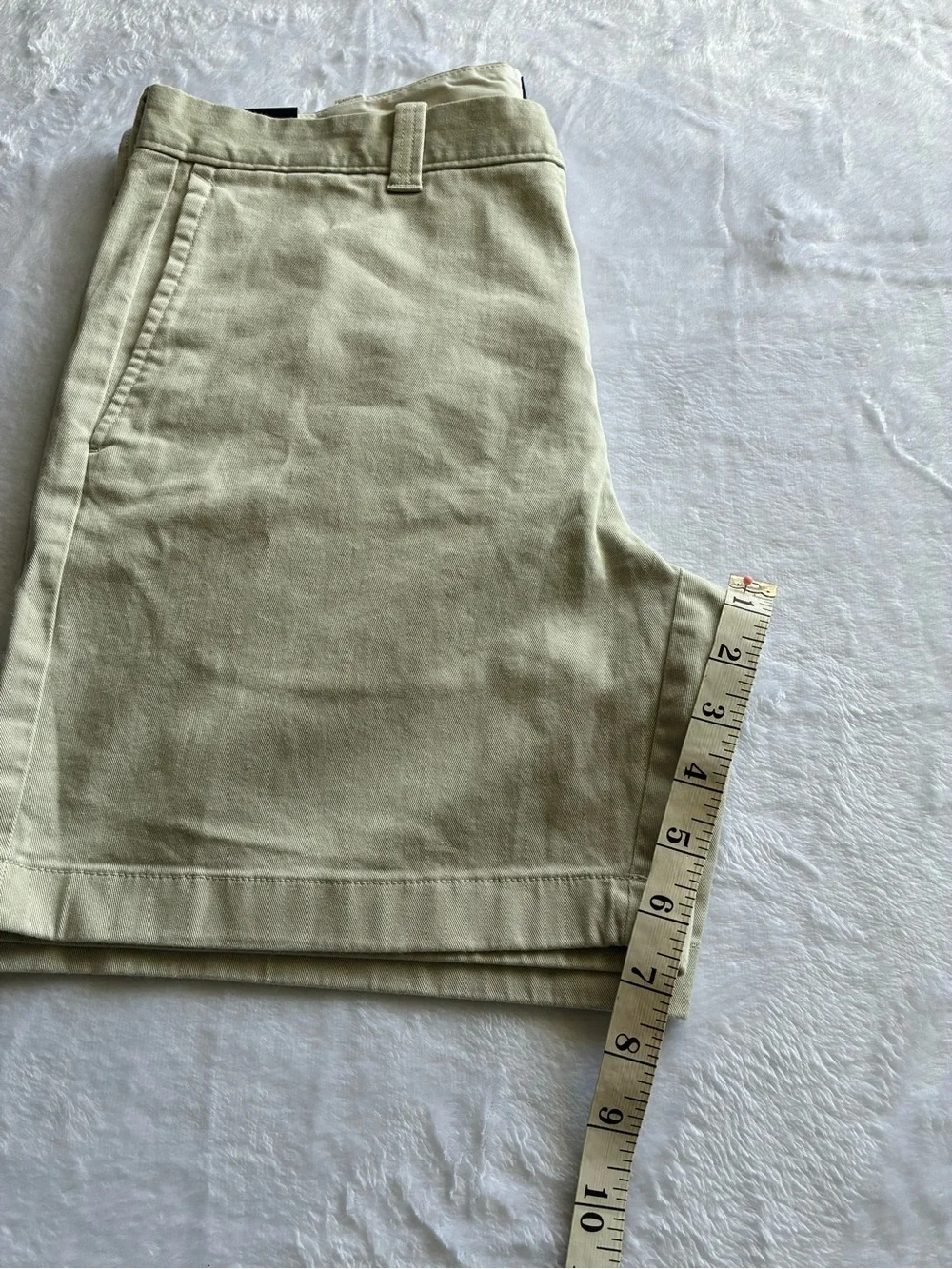 J. Crew Light Blue Micro-Pattern Button-Down with White Shorts